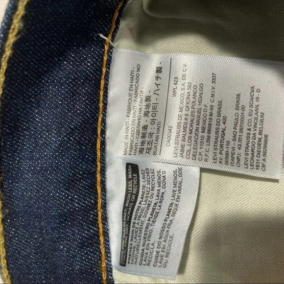 LEVI’S 505  Sz 34 x 32 Jeans Mid-Wash Jeans - Picture 7 of 7